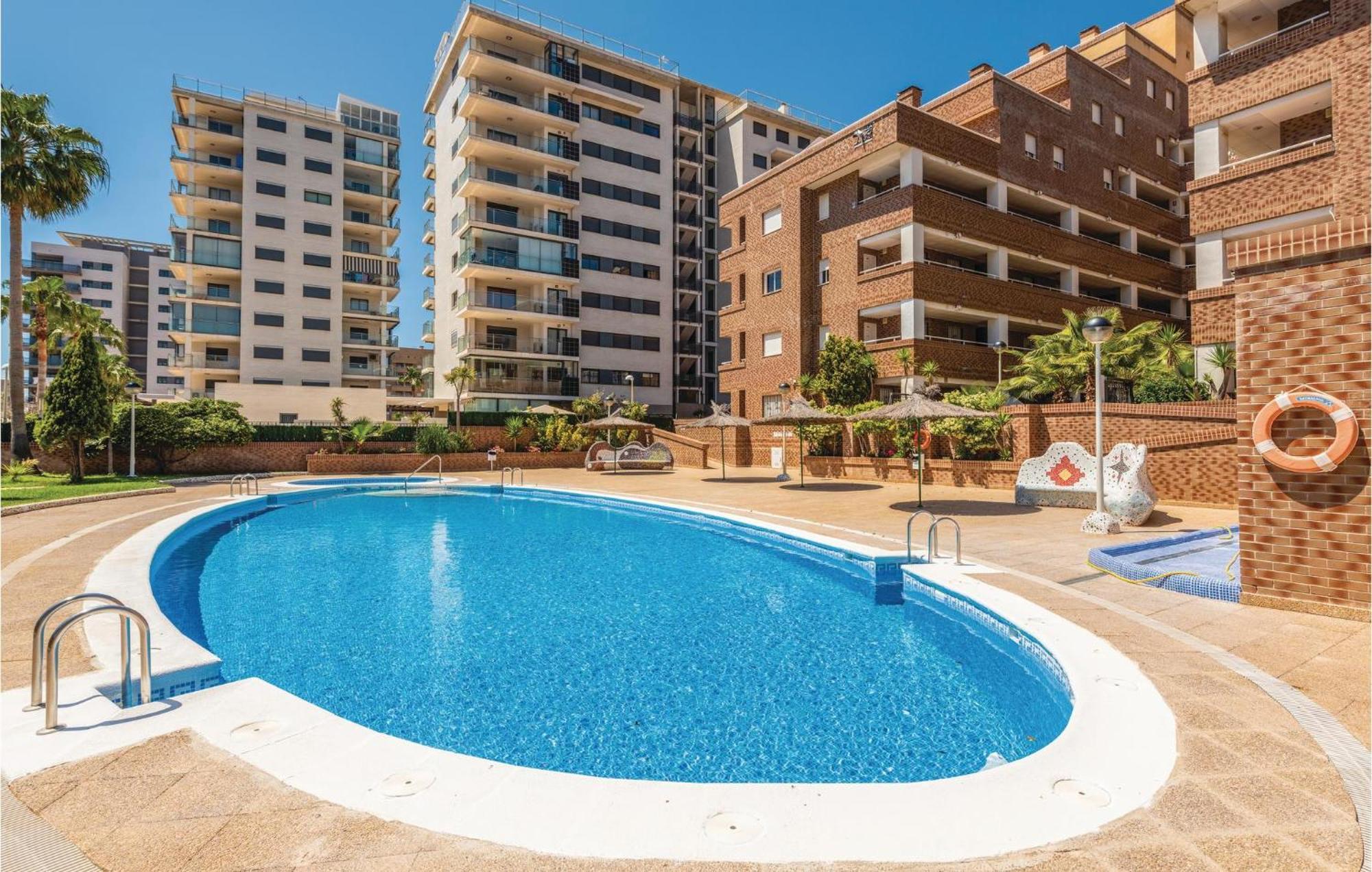 Amazing Apartment In Oropesa Del Mar With Kitchen Exterior foto